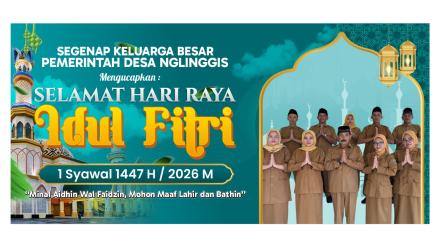 Selamat Hari Raya Idul Fitri 1447 Hijriah Mohon Maaf Lahir dan Batin
